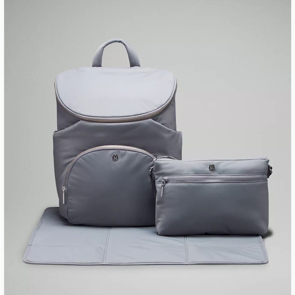 NWT lululemon New Parent Backpack 17L Grey